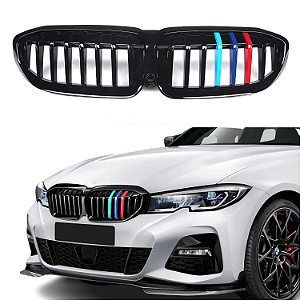 Grade Frontal BMW G20 G28 Black Piano 320 330 340 GP Simples