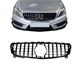 Grade Frontal Mercedes W176 AMG GTR Black Piano Classe A A35