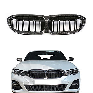Grade Frontal BMW Carbon Look Série 3 320 330 340 GP Sport M