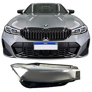 Lente Farol BMW Série 3 M 320 330 340 G20 G28 Direito 2023