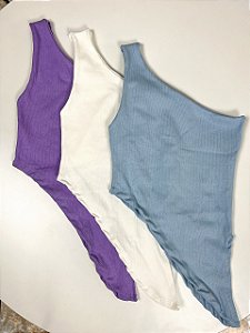 Blusa Tai Assimétrica Canelada