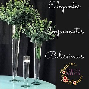 Taças Decorativas Tulipas 50 cm - Decoração de Festas