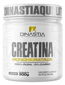Creatina Monohidratada 100% Pura 300g Dinastia Nutrition