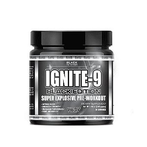 Pré-Treino Ignite-9 240g Black Line Explosive Fruit Black Nutrition