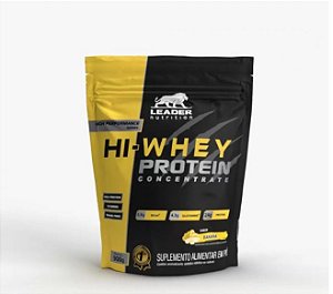 HI Whey Protein 100% Concentrado Saco de 900g Leader Nutrition
