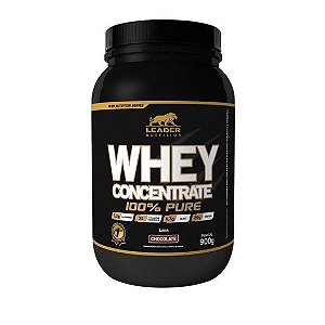 WHEY CONCENTRATE 100% PURE 900GR - LEADER NUTRITION