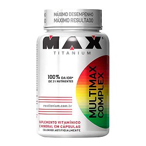 Multimax Complex c/90 cápsulas - Max Titanium