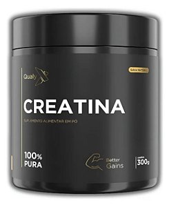 Creatina 100% Pura 300g Creatina Monohidratada Qualynutri