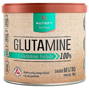 Glutamine 150g Nutrify - L-Glutamina 100% Isolada