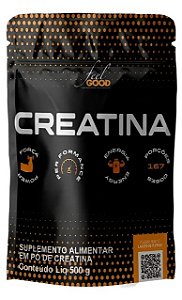 Creatina Monohidratada 100% Pura 500g Sem Sabor Feel Good