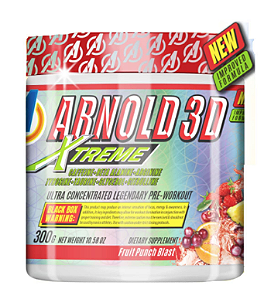 Pre Treino Arnold 3D Xtreme 300g Arnold Nutrition