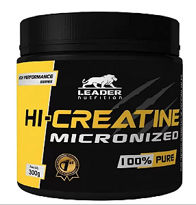 Creatine Micronized 100% Pure 300g Leader Nutrition