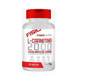 L-Carnitina 2000mg 120 tabletes Fisionutri