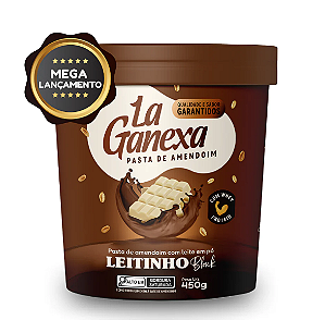 Pasta De Amendoim Gourmet Leitinho Black 450g La Ganexa