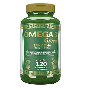 Omega 3 Green 1000Mg 120 caps Hf Suplements