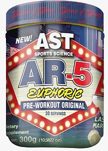 Ar 5 Euphoric Pré Treino 300g Pó Ast Sports