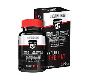 Black MK-II Explode The Fat Com 100 Capsulas Under Labz - Super Queimador de Gordura