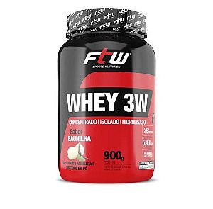 Whey Protein 3w 900g  FTW