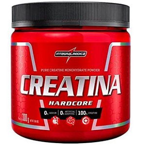 Creatina Hardcore 300g Integralmédica Creatina 100% Pura
