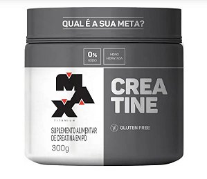 Creatina Pura 300g Max Titanium