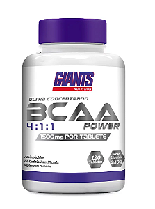 BCAA Ultra Concentrado 4:1:1 com 120 Tabletes de 1500mg Giants Nutrition