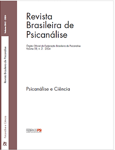 v. 58 nº 2 - Psicanálise e Ciência