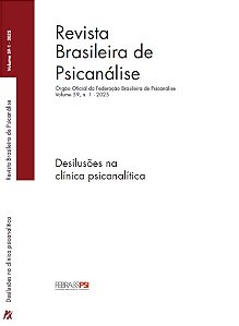 v. 59 nº 1 - Desilusões na clínica psicanalítica