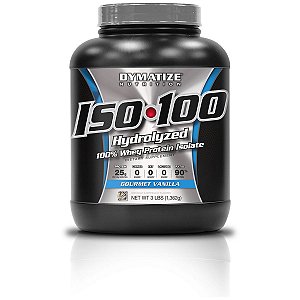 ISO 100 Whey Protein Isolado 100% Hidrolisado - 1.360g – Dymatize Nutrition