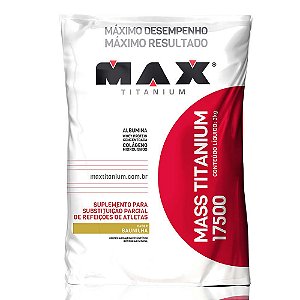 Mass Titanium 17500 REFIL - Massa - 3kg - Max Titanium