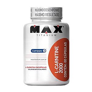 L-Carnitine 2000 (60caps) - Max Titanium