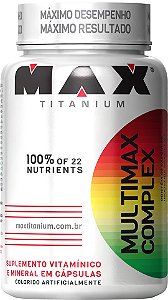 Multimax Complex 90 Caps - Max Titanium