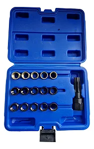 Kit De Reparo De Rosca Da Vela M14x1,25 C/ Macho E Roscas