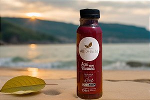SUCO DE AÇAÍ COM BANANA (6 UNIDADES - 250ML CADA)