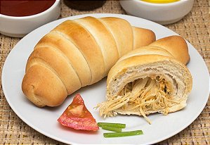 CROISSANT FRANGO COM REQUEIJÃO(6 unidades - 140g cada)