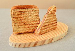 SANDUÍCHE INTEGRAL QUEIJO COM PRESUNTO (4 UNIDADES - 110G CADA)