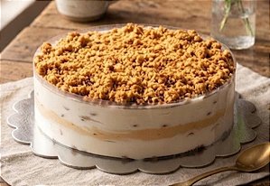 TORTA PAVÊ CROCANTE ZERO AÇÚCAR (ARO 25)
