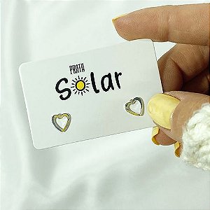 BRINCO CORAÇÃO VAZADO LISO MINI | BC0001