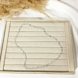 COLAR ELOS CORAÇÕES VAZADO | CL0002