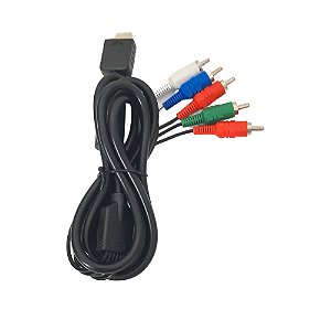 Cabo Vídeo Componente Compatível Com PlayStation 3 PlayStation 2 HDTV