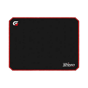 Mouse Pad Gamer (440x330mm) SPEED MPG102 Preto com Vermelho FORTREK
