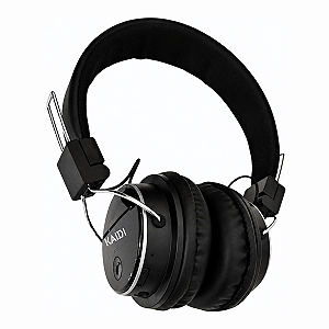 Fone de Ouvido Kaidi KD-752 HIFI Bluetooth Sem Fio com Rádio FM