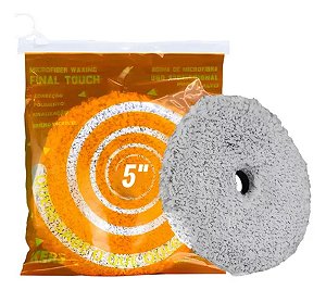 BOINA KERS MICROFIBRA FINAL TOUCH CINZA 5"