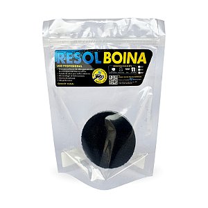 BOINA DE CARPETE PARA POLIMENTO DE VIDRO 3" - RESOLVIDRO