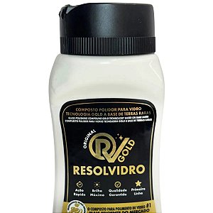RESOLVIDRO POLIDOR DE VIDROS GOLD 250 G