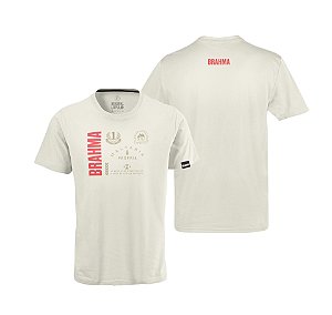 Camiseta Brahma Logo Off-white