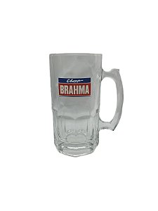 Caneca de vidro de 1 litro Chopp Brahma