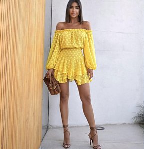 Vestido curto cheap dora