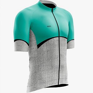 CAMISA BIKE RETRO - TURQUESA