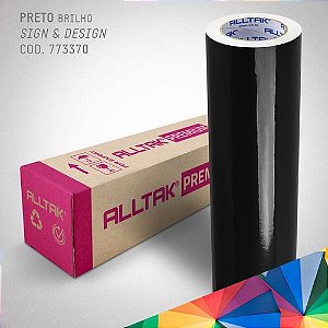 Bobina Vinil Adesivo Rolo Envelopamento Colorido 50m X 1,22m Alltak Premium