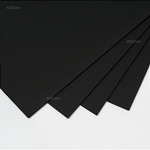 Chapa Ps Preto Poliestireno Placa Medida 2x1 Metro - 2mm